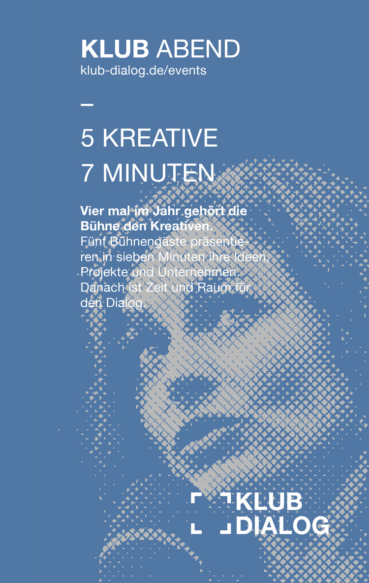 Flyer- und Plakatdesign mit Abbildung von Manuela Weichenrieder