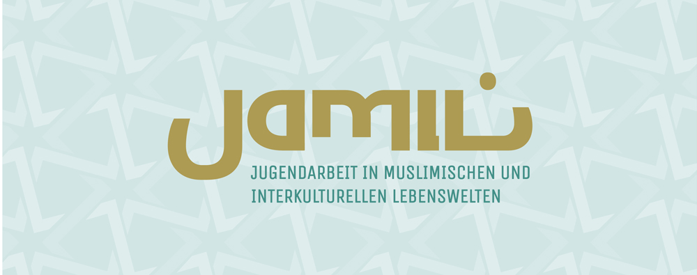 Logo für Jamil – Jugendarbeit und muslimischen und interkulturellen Lebenswelten